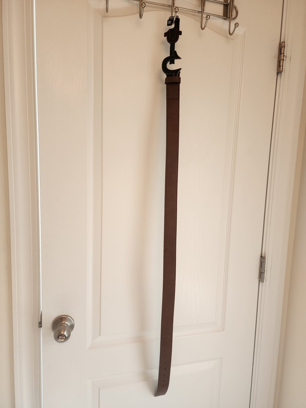 True Religion Brown Leather Wall  Belt